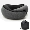 Portable Adjustable Memory Foam U-Shaped Travel Neck Pillow for Optimal Support and Comfort