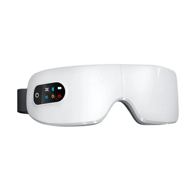 4D Smart Eye Massager with Airbag Vibration, Hot Compress, and Bluetooth Technology for Fatigue Relief and Anti-Wrinkle Care