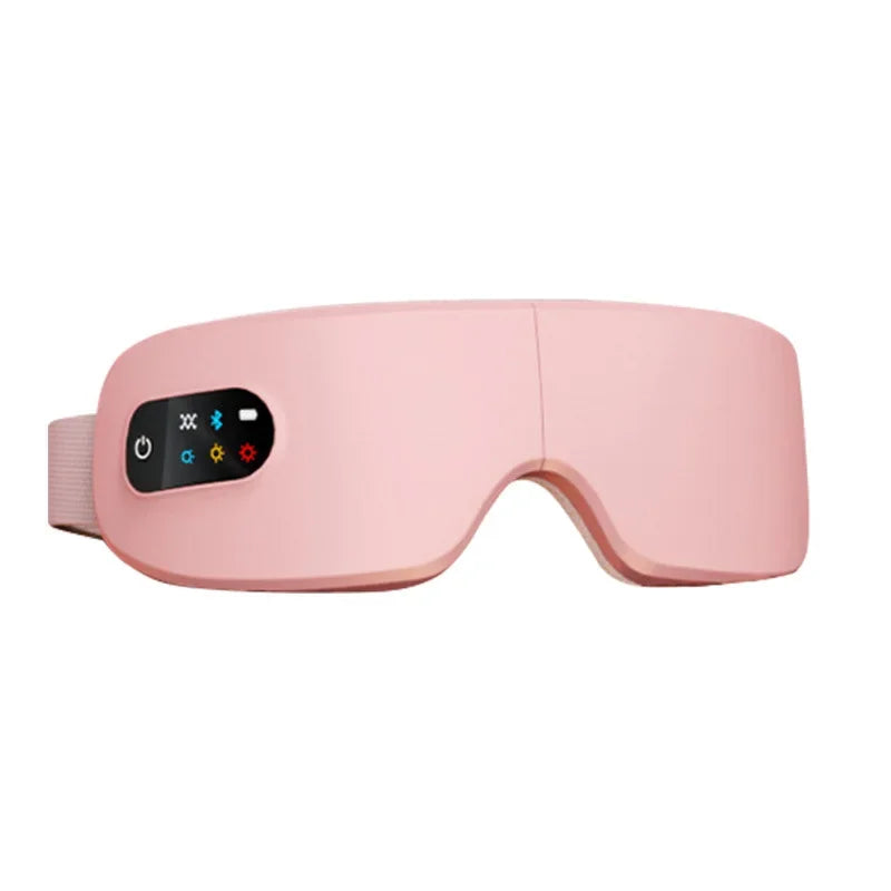 4D Smart Eye Massager with Airbag Vibration, Hot Compress, and Bluetooth Technology for Fatigue Relief and Anti-Wrinkle Care